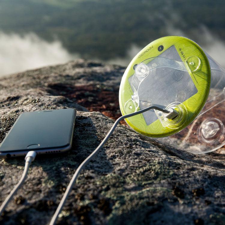 Brookstone Luci Pro Outdoor 2.0: Solar Inflatable Lantern + Charger