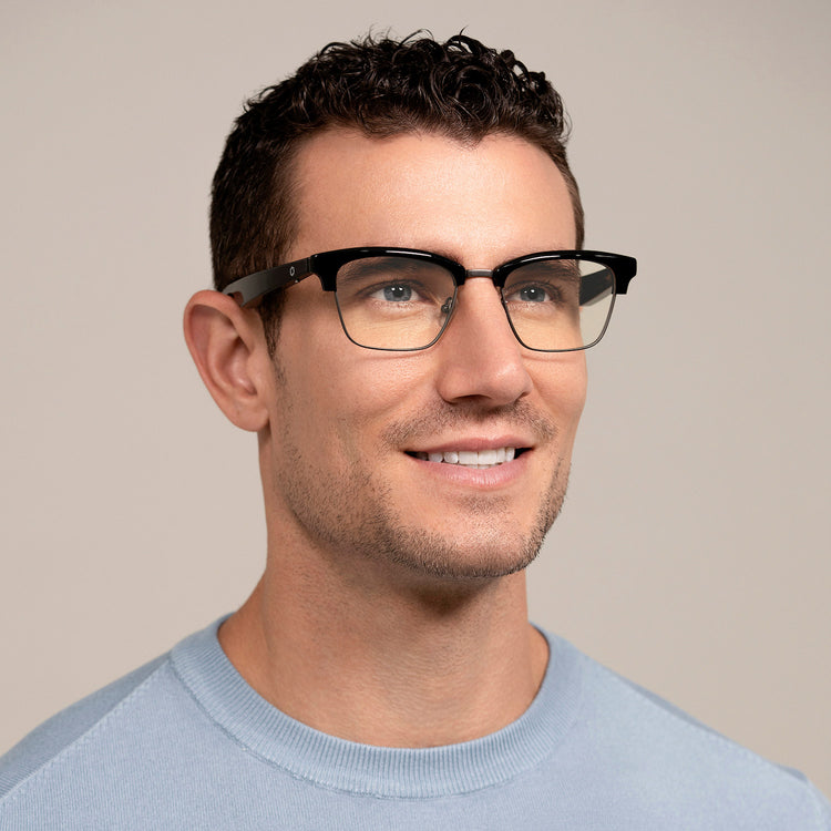 Brookstone Lucyd Earthbound Blue Light Bluetooth Smart Glasses