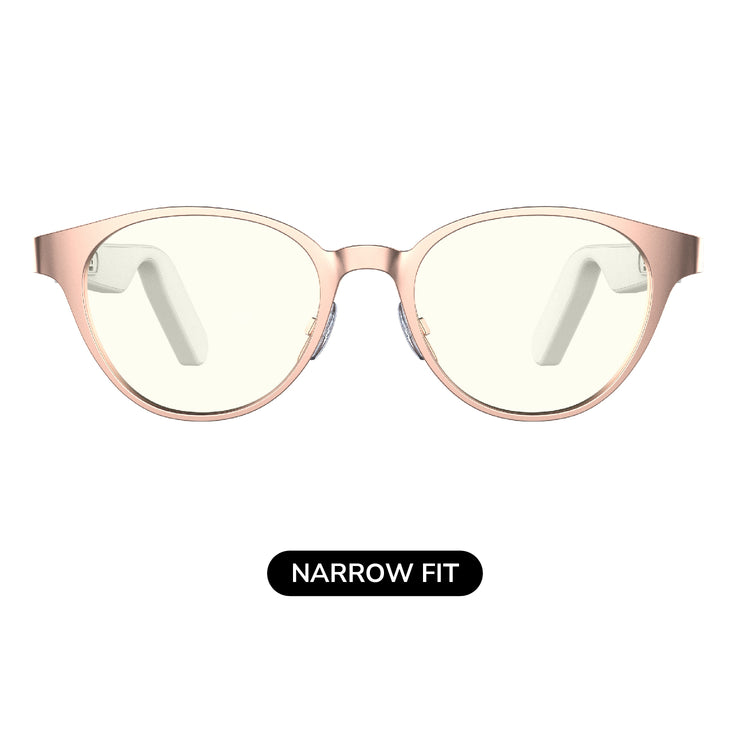 Brookstone Lucyd Shimmer Blue Light Bluetooth Smart Glasses