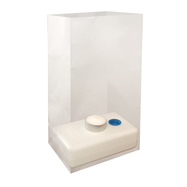 Brookstone LumaBase Weighted Candleholder For Luminarias