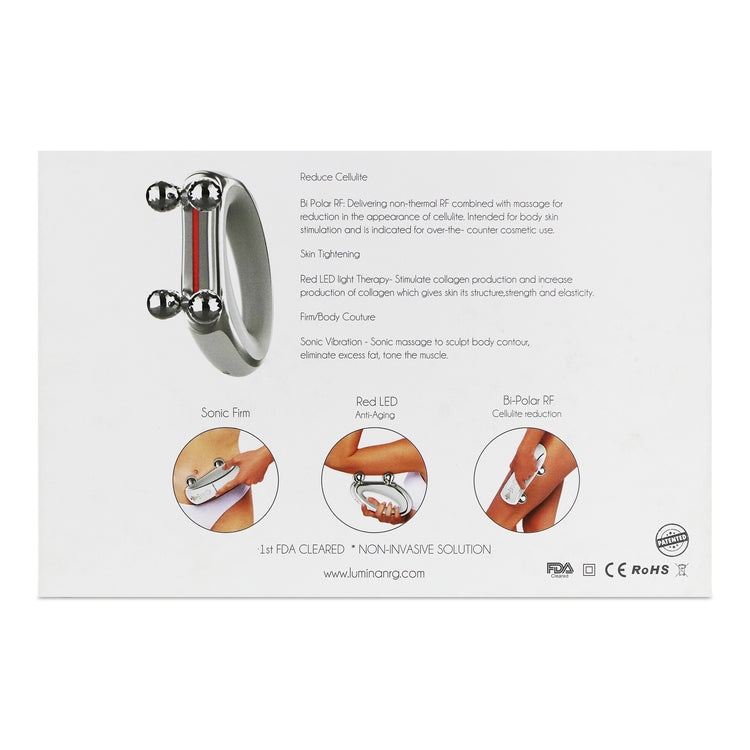 Brookstone Lumina-nrg Fat Iron Pro At Home Body Fat Slimming & Skin Tightening Device By Numiere - Lumina NRG