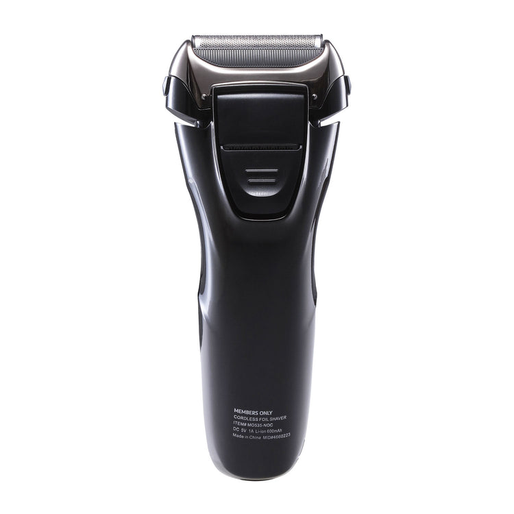 Brookstone Members Only Foil Waterproof Shaver With Led Display For Men