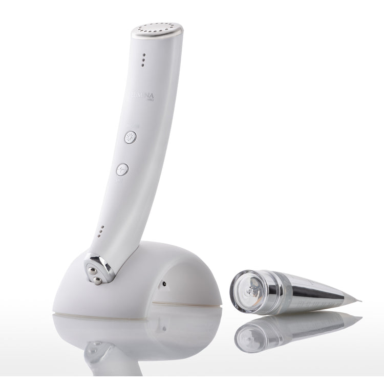 Brookstone Microcurrent Facial Toning Device - 3-In-1 Anti-Aging - Lumina NRG By Numiere - Lumina NRG