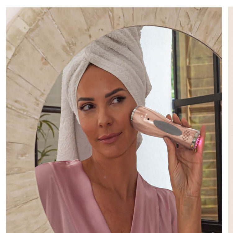 brookstone Microcurrent & LED Tightening Sculpting & Wrinkle Reducing Device by Numiere - Lumina NRG