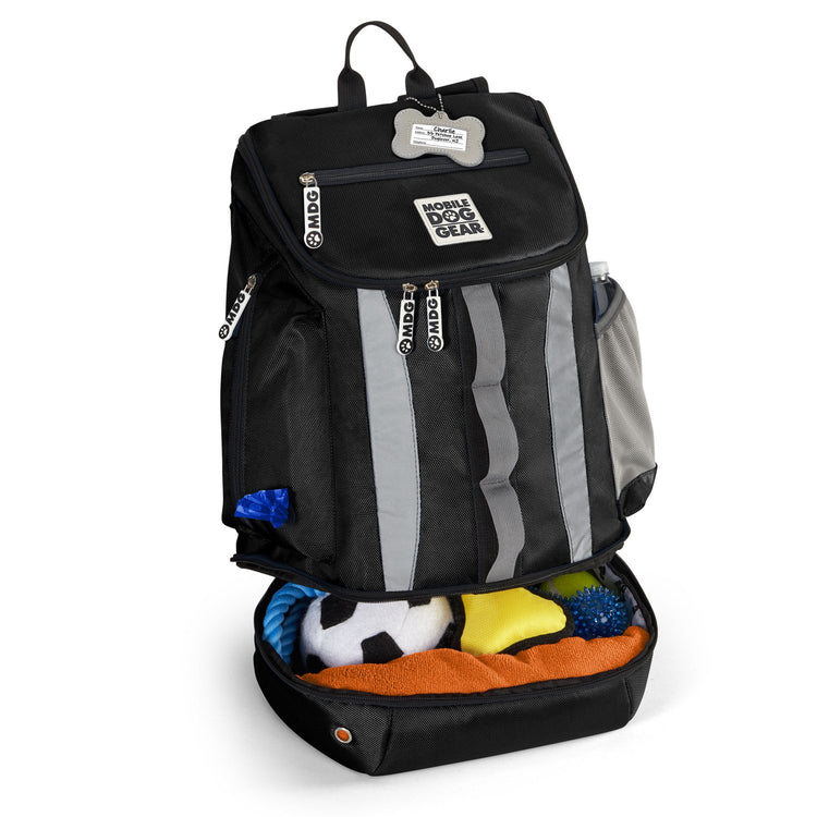 Brookstone Mobile Dog Gear Drop Bottom Week Away® Backpack