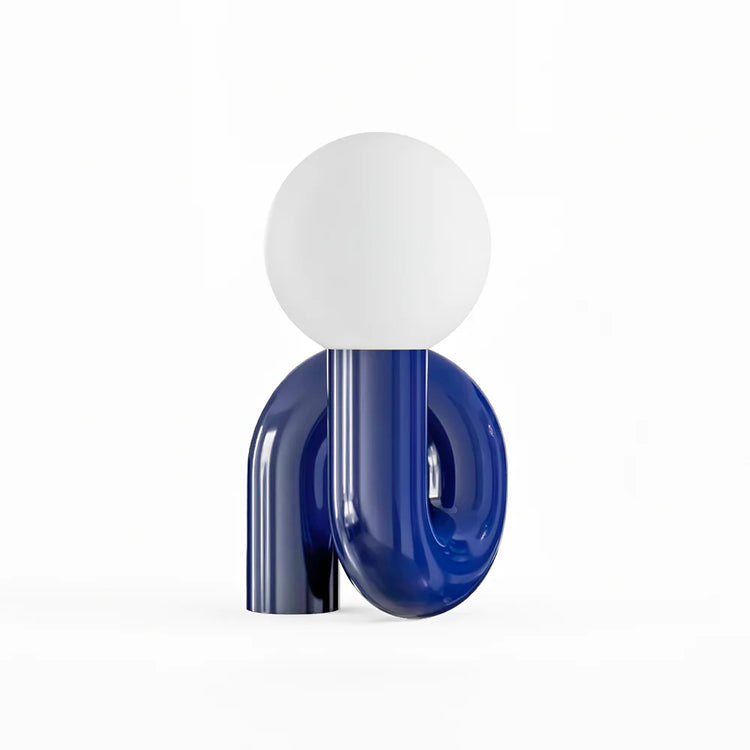 Brookstone Modern Spiral Bedside Table Lamp - Quirky Whimsical Desk Lamp By INSPECIAL HOME