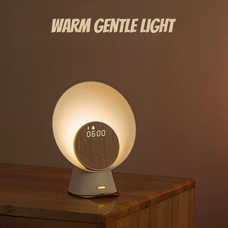 Brookstone Moon Station: Bedside Lamp Wireless Charger Stereo Speaker All In One By INSPECIAL HOME