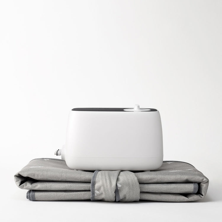 Brookstone Navien Mate EQM 350 – EMF-Free Water Heated Mattress Pad – Temperature Control – Non-Electric Bed Warmer – Eco-Friendly – Helps Soothe & Relieve Stress Muscle Soreness & Tension