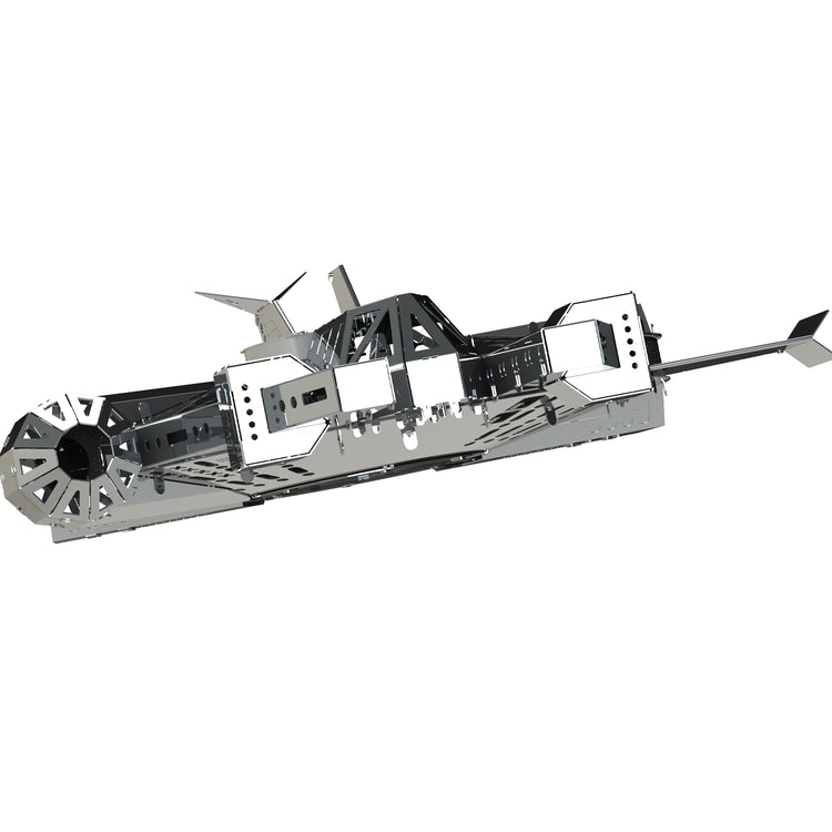 Brookstone Nebula Scout Starship Electronic Metal DIY Kit