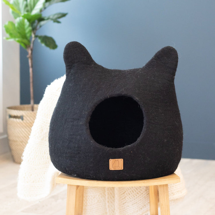 Brookstone Night Black | Ear Style Cave By Fuzzy Cove