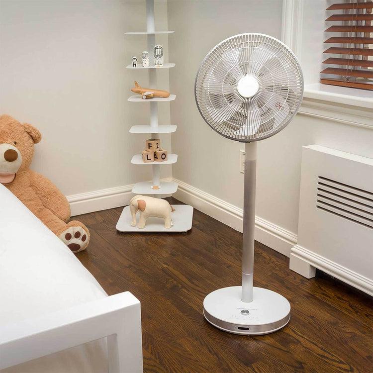 Brookstone Objecto F5 Adjustable Height Desk/Pedestal Fan