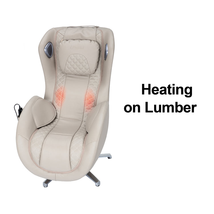 Brookstone Osaki Bliss VL Massage Chair With Lumbar Heat Therapy And Ottoman