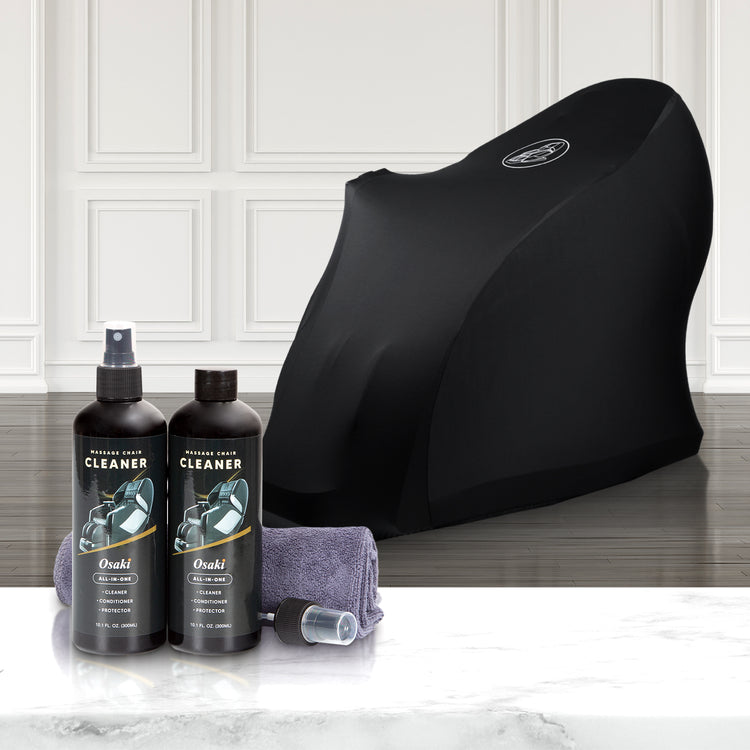 Brookstone Osaki Massage Chair Cleaner & Chair Cover Bundle