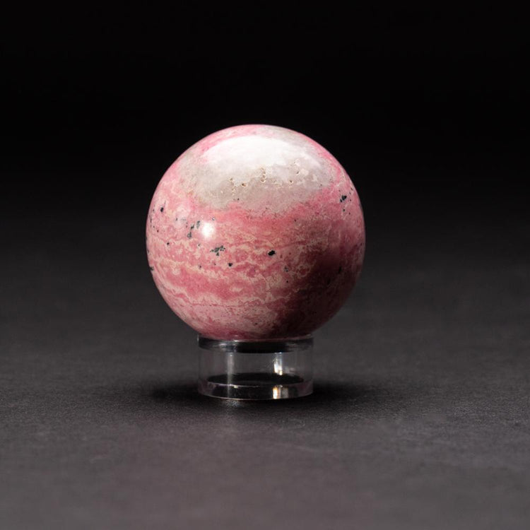 brookstone Polished Rhodonite Small Sphere from Peru (201.4 grams)