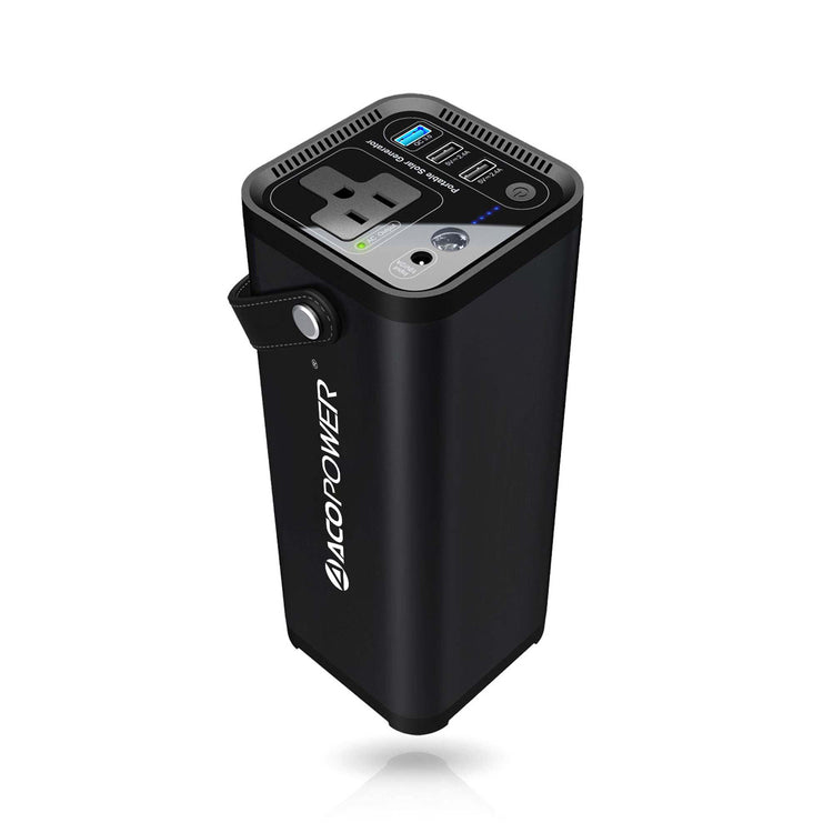 Brookstone PS100 Power Station - 154Wh Portable Solar Generator