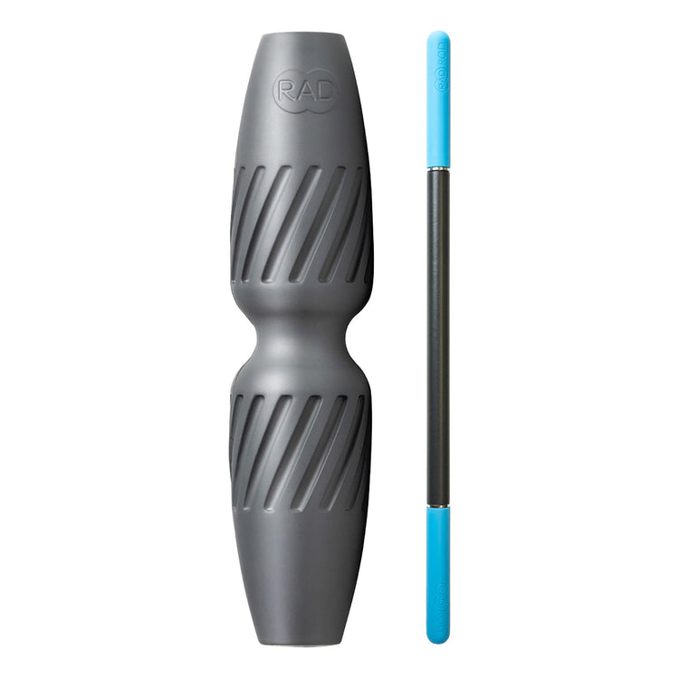 Brookstone RAD Muscle Flushing Kit - Massage Stick And Foam Roller