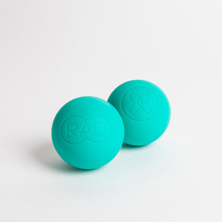 Brookstone RAD Recovery Rounds - Set Of 2 Extra Soft Yoga Massage Balls