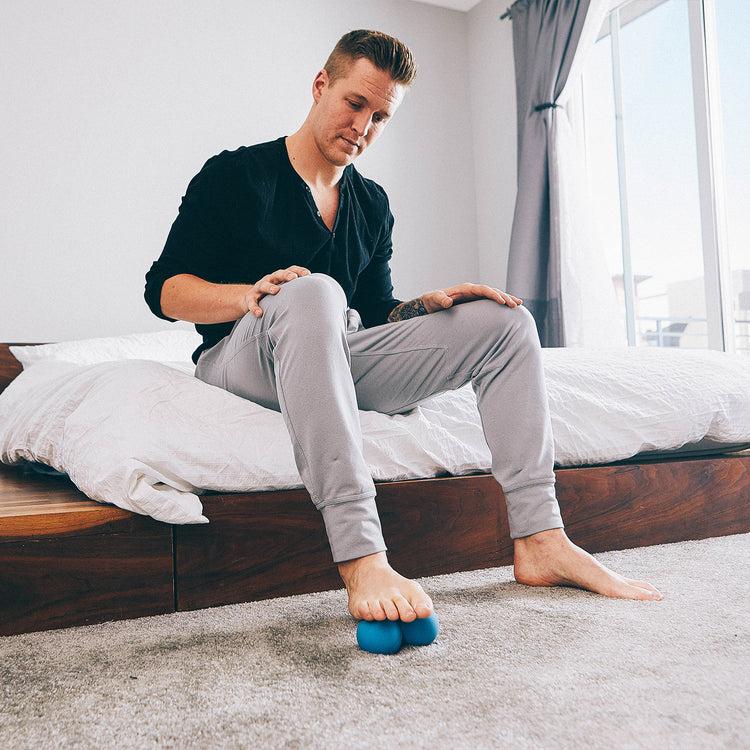 Brookstone RAD Roller Original - Myofascial Release Recovery Peanut Ball