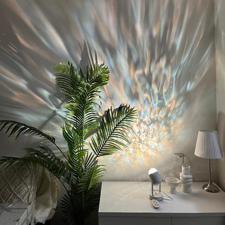 Brookstone Ripple Projector Decorative Table Lamp - Creative Modern Ambient Night Light By INSPECIAL HOME