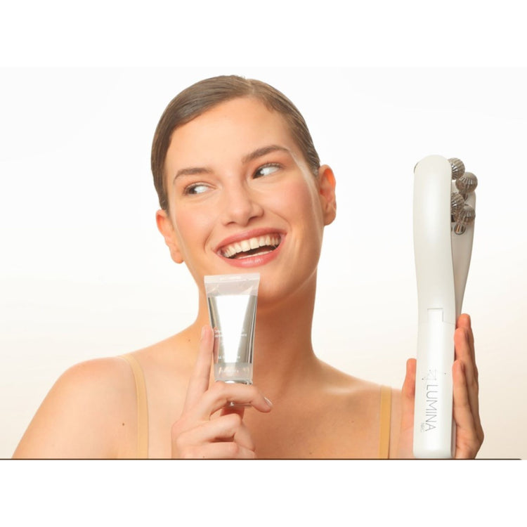 Brookstone RolLift - Reduce Double Chin Redefine Your Jawline Tighten Loose Neck Skin By Numiere - Lumina NRG