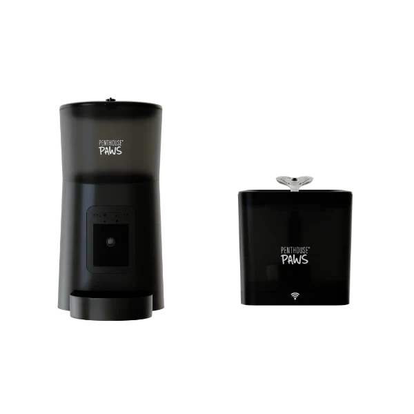 brookstone Smart HD Feeder & Water Fountain by Penthouse Paws Feeders & Fountains