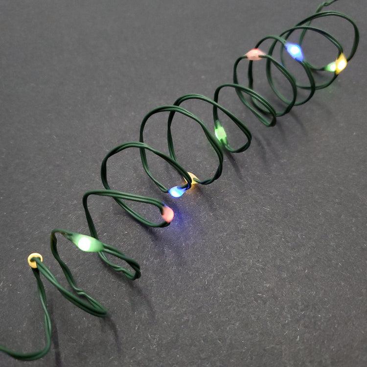 Brookstone Solar Powered LED PVC Coated String Lights