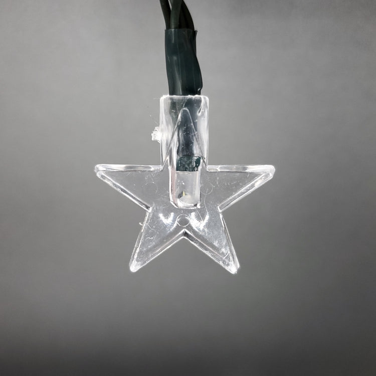 Brookstone Solar Powered Mini String Lights With 30 Stars