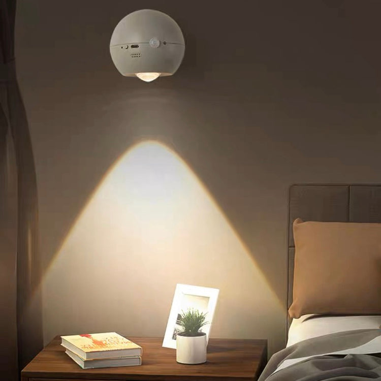 Brookstone Space Age Motion Sensor Night Light: Punch-free Wall Accent Lighting Dimmable Nursery Light Portable Flash Light All-in-One By INSPECIAL HOME