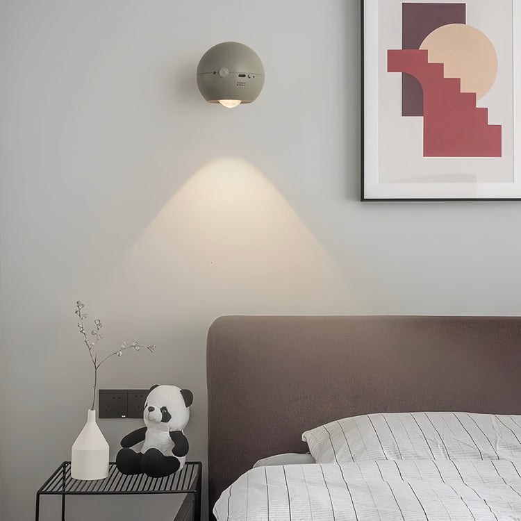 Brookstone Space Age Motion Sensor Night Light: Punch-free Wall Accent Lighting Dimmable Nursery Light Portable Flash Light All-in-One By INSPECIAL HOME