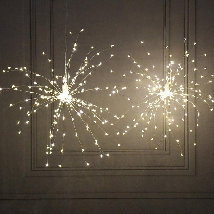 brookstone Starburst Battery Operated LED Lights with Remote Control