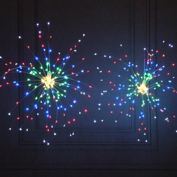 brookstone Starburst Battery Operated LED Lights with Remote Control