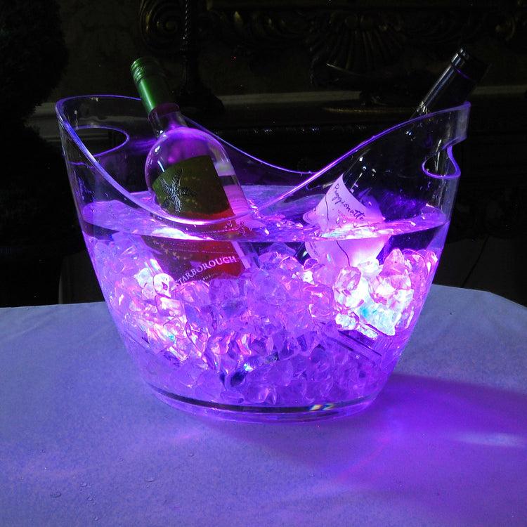 Brookstone Submersible Battery Operated Multi-Function LED Lights With Remote Control