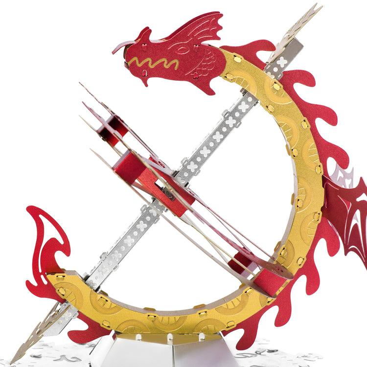 Brookstone Sun Chaiser Electronic Desktop Clock Metal DIY Kit