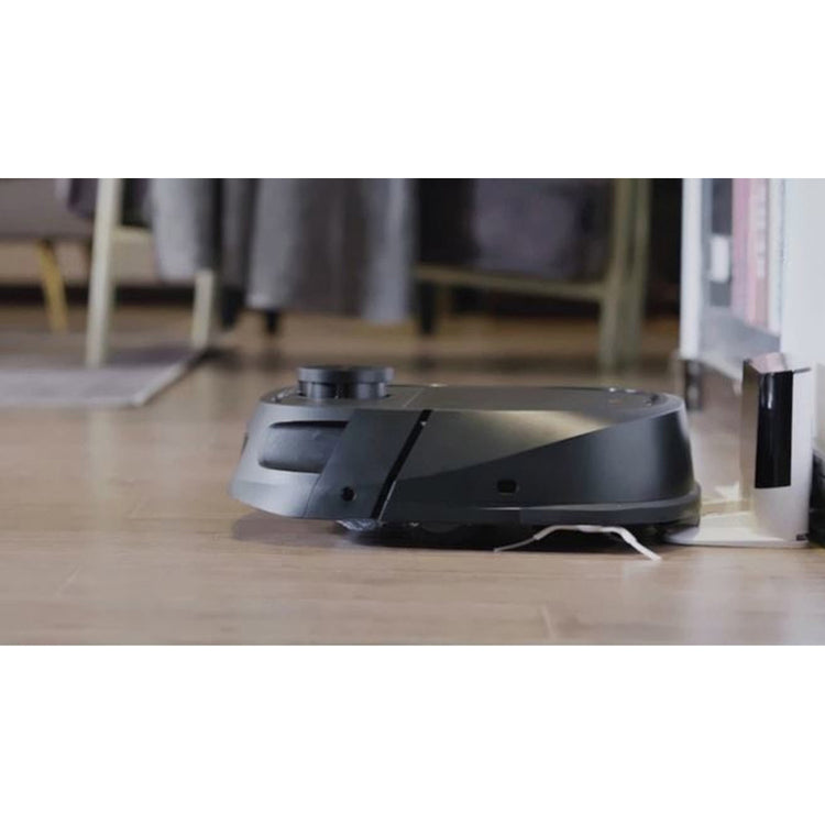 Brookstone Tecbot Self Rinsing Sweeper Mop Robot Vacuum Cleaner