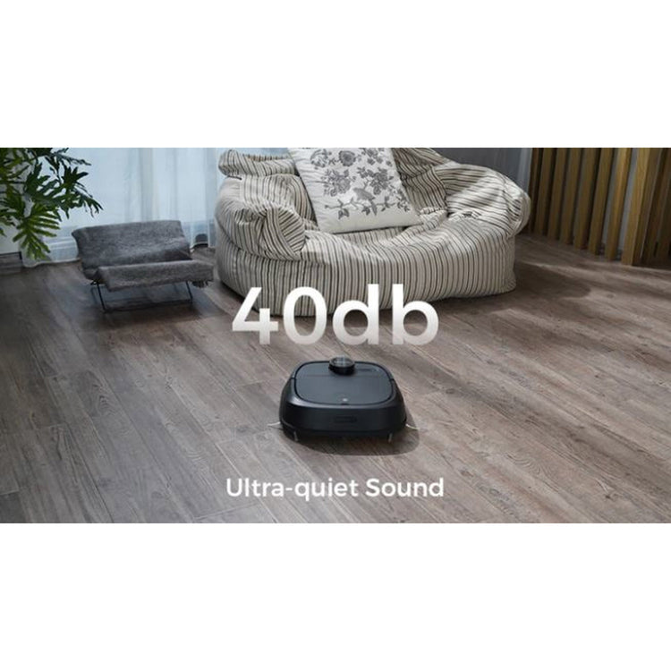 Brookstone Tecbot Self Rinsing Sweeper Mop Robot Vacuum Cleaner