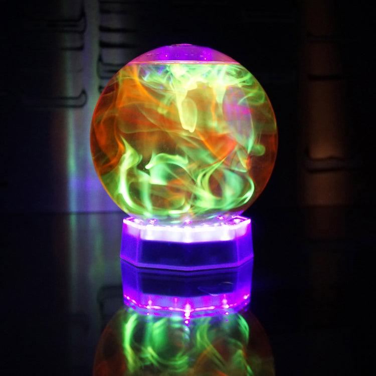 Brookstone The FluoroSphere - A Fluorescent Light Show With Colorful FluoroGel