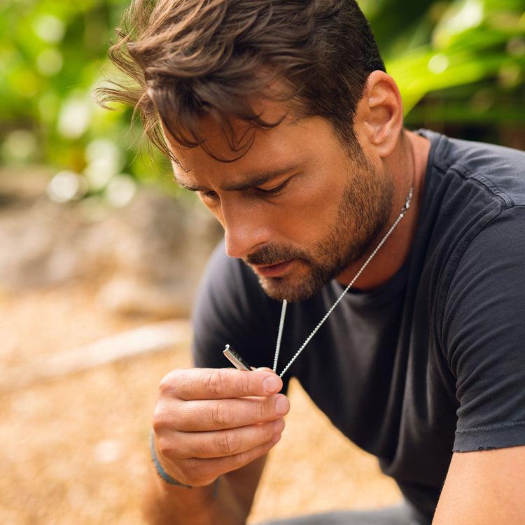 Brookstone The Shift For Men - Stress & Anxiety Necklace