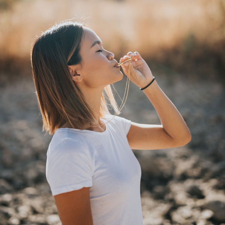 Brookstone The Shift For Women - Stress & Anxiety Necklace