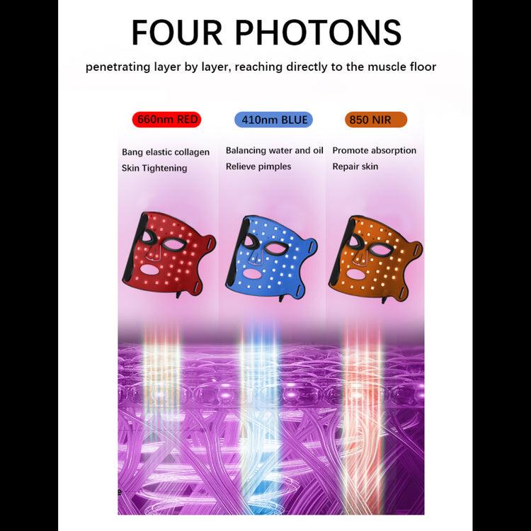 Brookstone Time Keeper Wrinkle Reducing LED Face Mask By Numiere - Lumina NRG