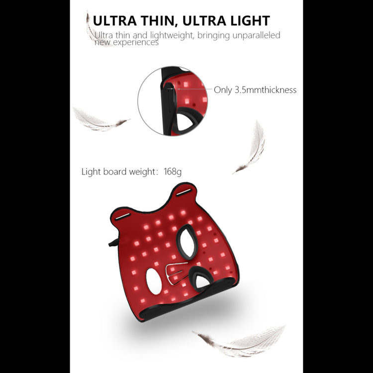 Brookstone Time Keeper Wrinkle Reducing LED Face Mask By Numiere - Lumina NRG