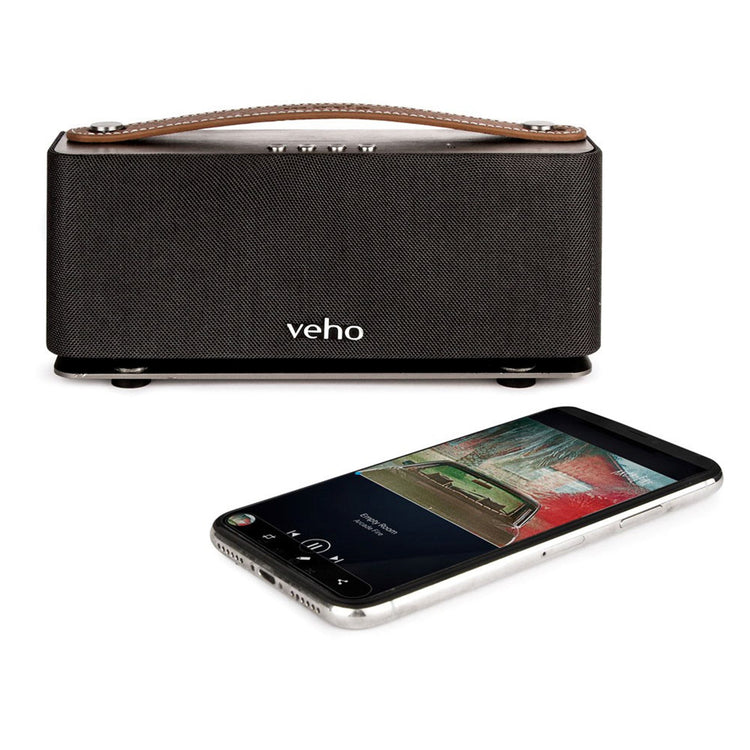 Brookstone Veho MR-7 Wireless Bluetooth Retro Speaker