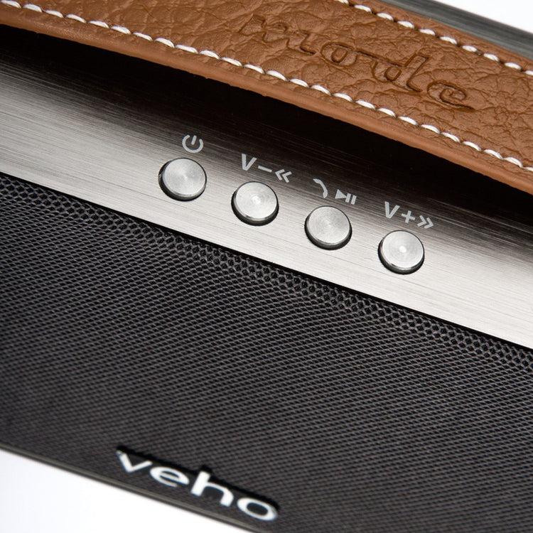 Brookstone Veho MR-7 Wireless Bluetooth Retro Speaker