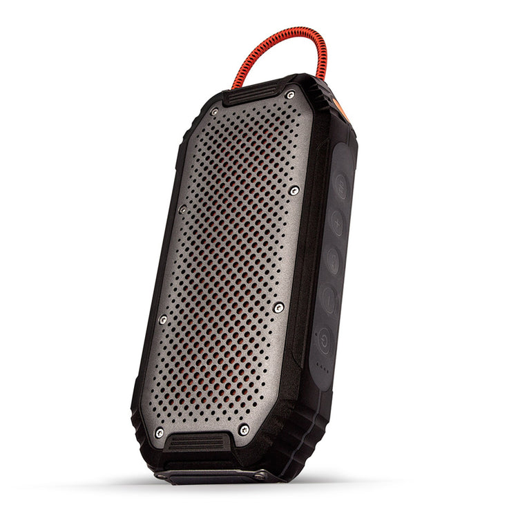 Brookstone Veho MX-1 Water Resistant Rugged Bluetooth Wireless Speaker With Built-in Power Bank