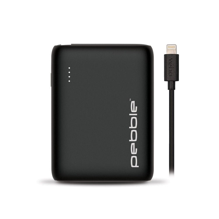 brookstone Veho Pebble PZ-10 Pro 10 000mAh Portable Power Bank with MFi Apple Certified Lightning Cable