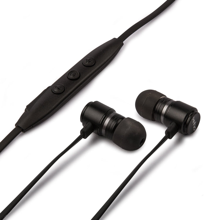 Brookstone Veho ZB-2 In-Ear Premium Bluetooth Headphones Black