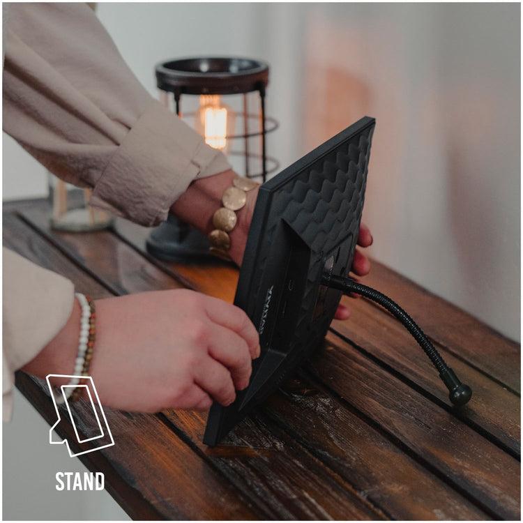 Brookstone Vivitar 10 Inch Wifi Digital Picture Frame - Slim Design With LCD Touch Screen