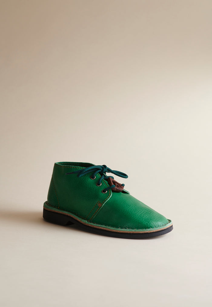 Brother Vellies Erongo Vellies In Green Leather