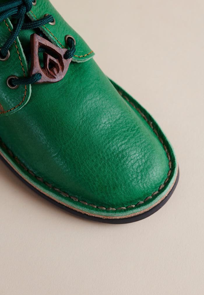 Brother Vellies Erongo Vellies In Green Leather