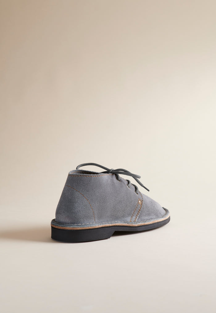 Brother Vellies Erongo Vellies In Grey Suede