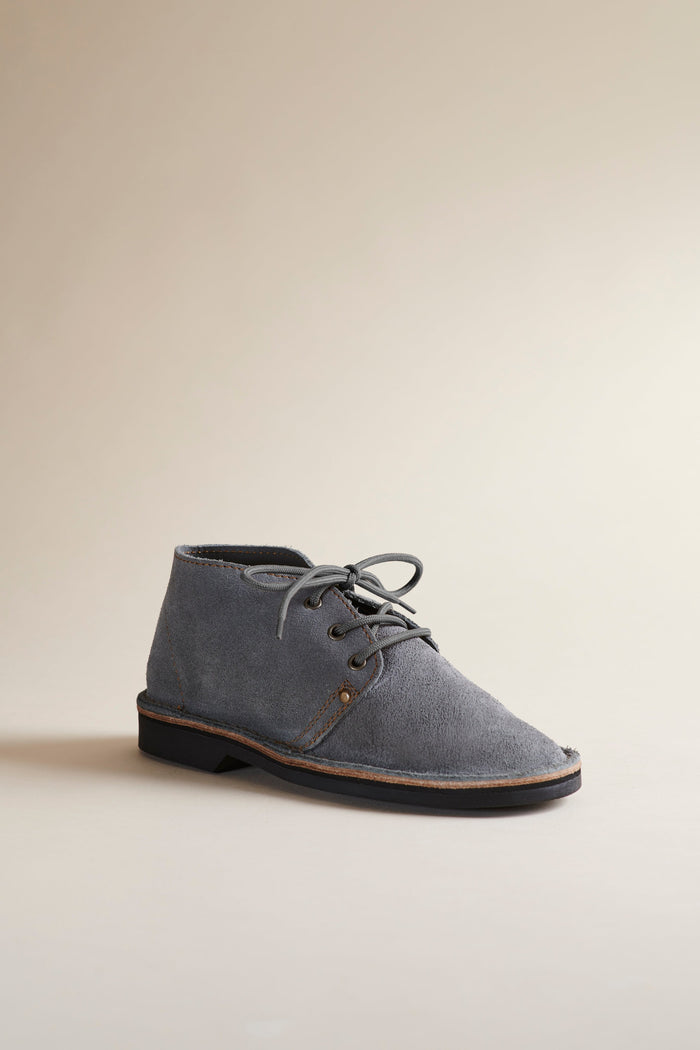 brother vellies Erongo Vellies in Grey Suede